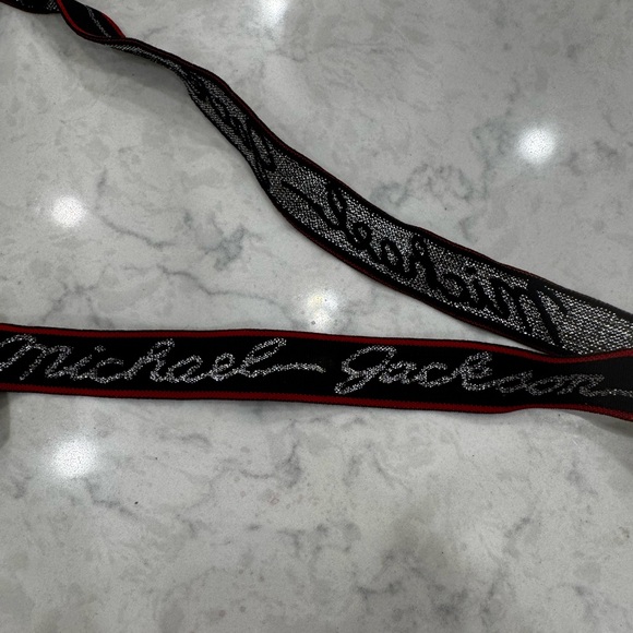 Vintage 1984 Michael Jackson Thriller Era Belt Lee NYC MJ Glove Pop Memorabilia